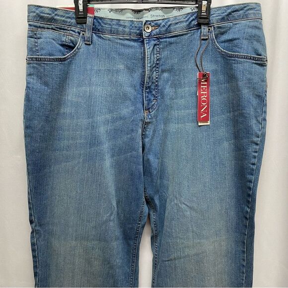 NWT Merona Womens 22W Relaxed Fit Jeans - Picture 3 of 12